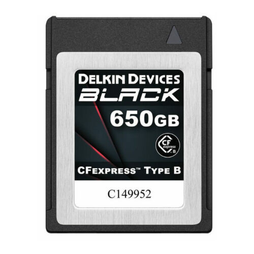 Delkin CFexpress 650gb Type B Serie Black- PCI Express 3.0