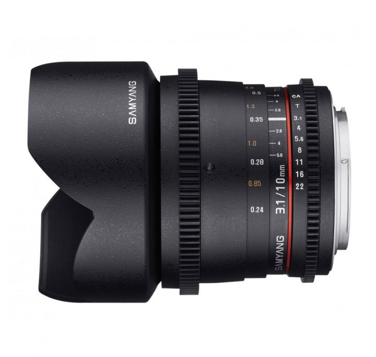 Samyang 10mm T3.1 ED AS NCS CS VDSLR (Fuji X)