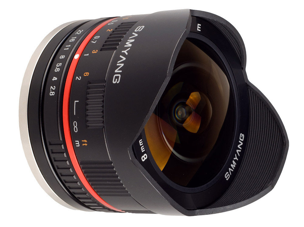 Samyang 8mm F2.8 UMC Fish Eye Fuji X Usato