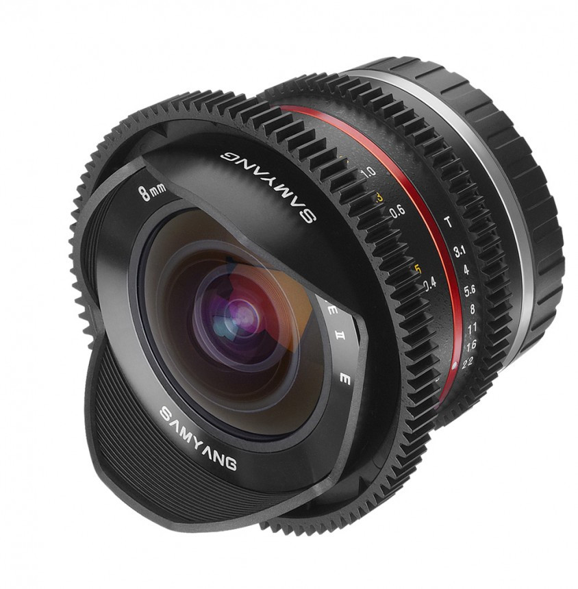 Samyang 8mm T3.1 V-DSLR UMC Fish-eye II (Fuji X)