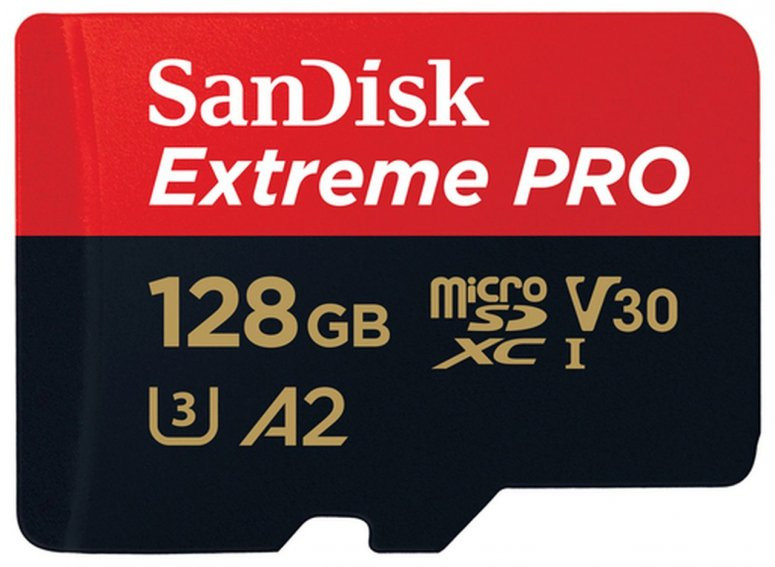 SanDisk micro SDXC Extreme Pro 128GB 200MB/s V30