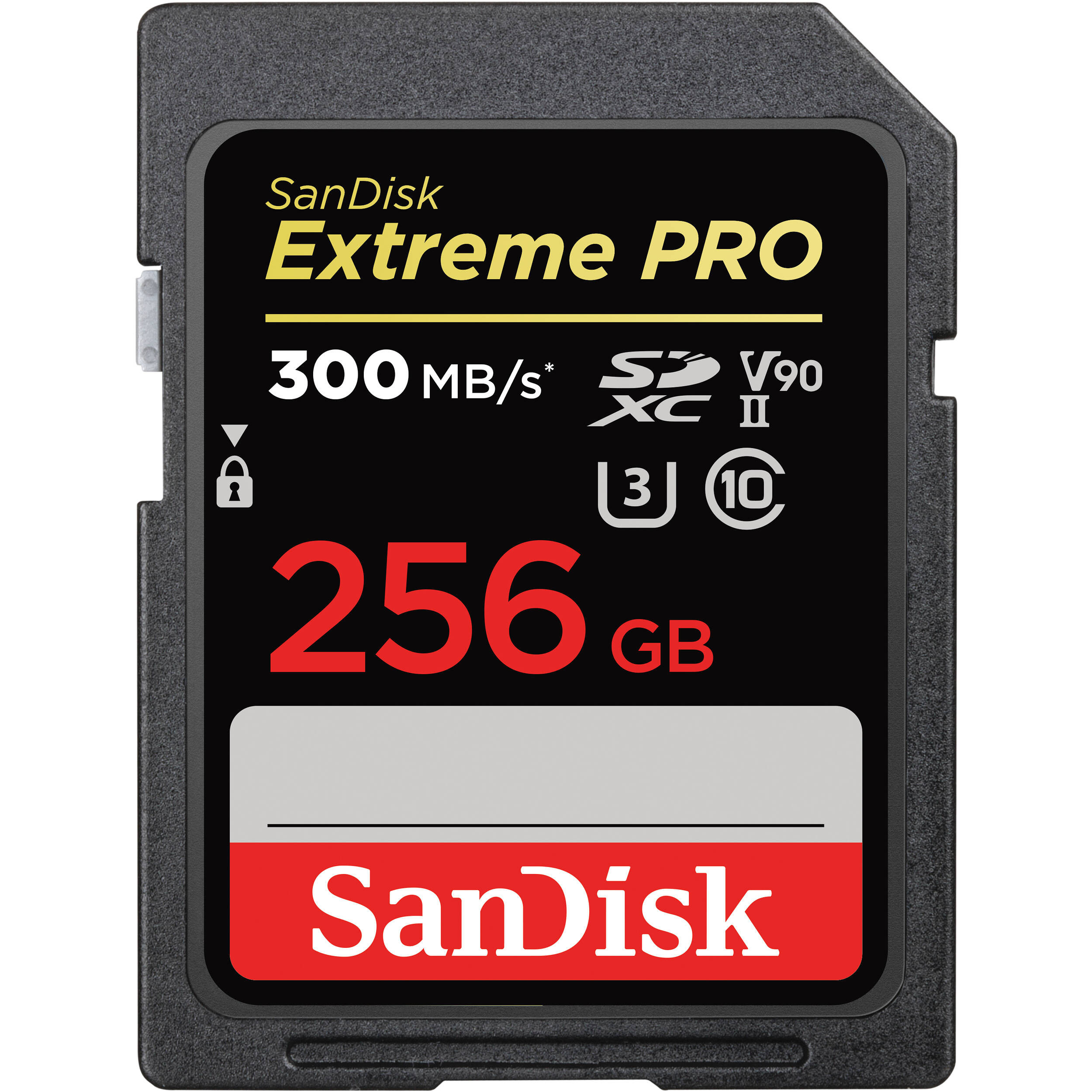 SanDisk SDXC Extreme Pro 256GB 300MB/s V90 UHS II