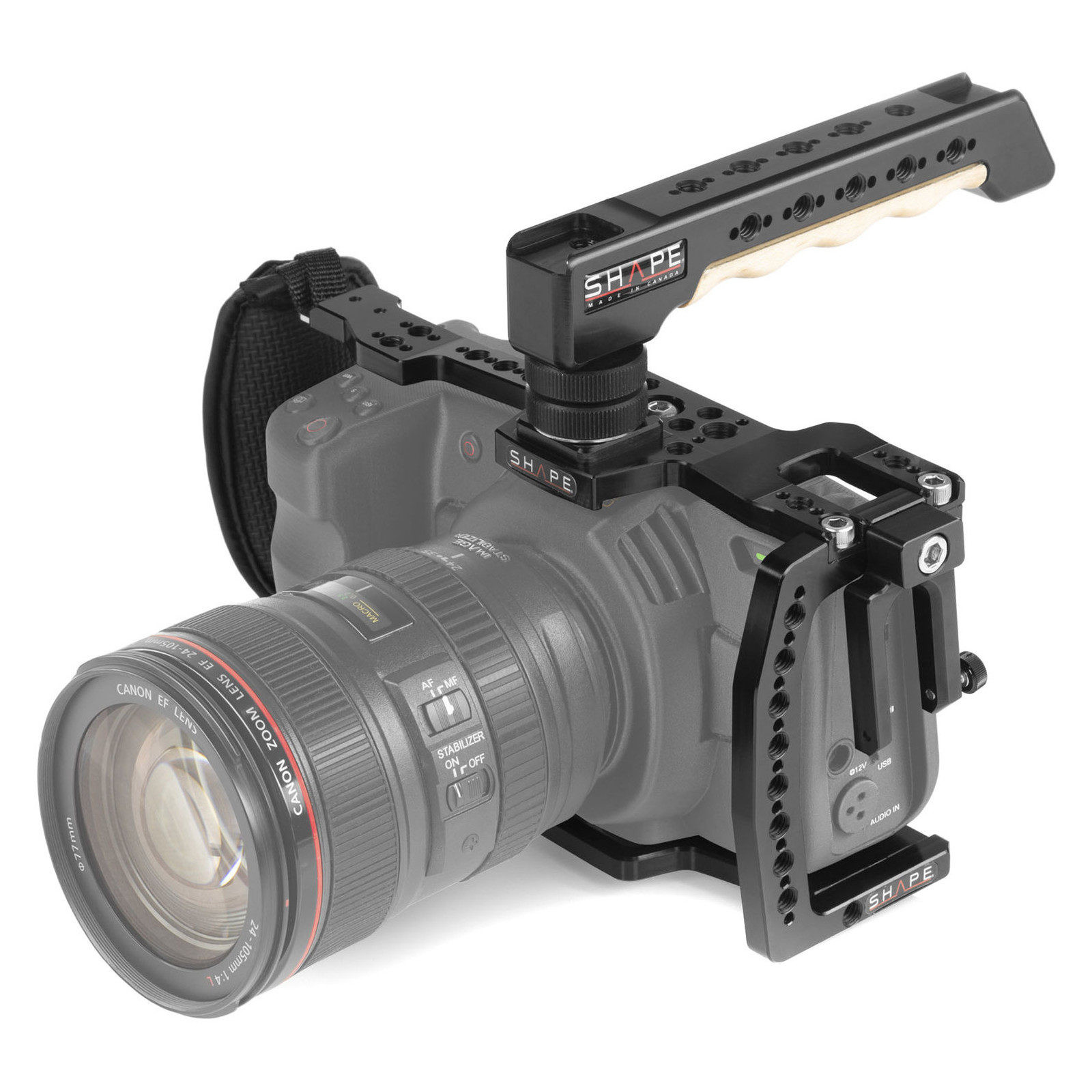 Shape Blackmagic Pocket Cinema 4K Cage con maniglia superiore