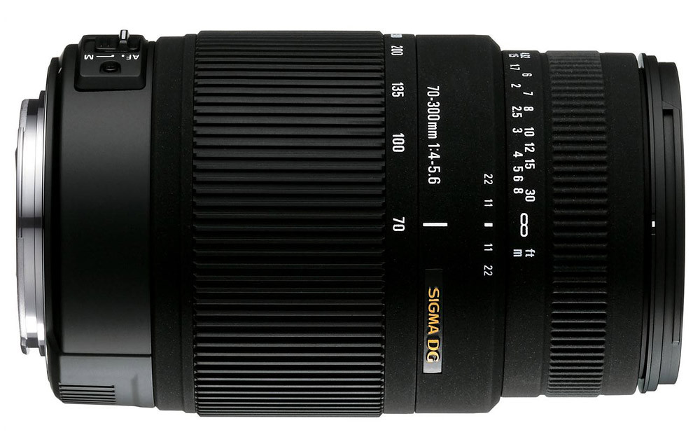 Sigma 70-300mm f/4-5.6 DG OS Nikon Usato