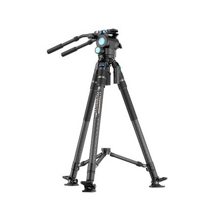 Sirui Treppiede Video SVS75 In Fibra Di Carbonio + Testa Video SVH15