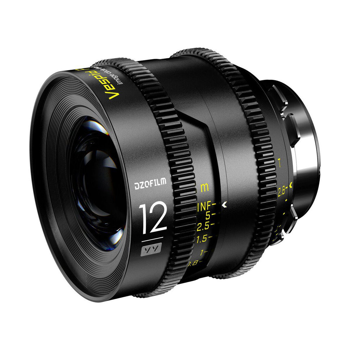 DZOFilm Vespid Prime 12mm T2.8 con attacco PL/EF