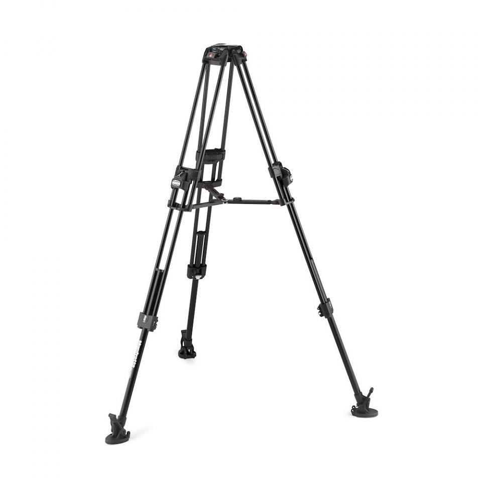 Manfrotto Treppiede 645 Fast a doppio tubo Alu