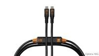 TetherTools TetherPro Optima 10G USB-C dritto da 4,6 m, nero.