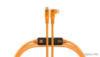 TetherTools TetherPro Optima 10G USB-C dritto ad angolo retto 4,6 m arancio