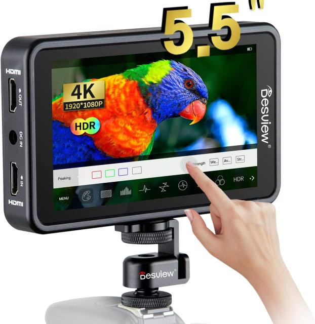 DesView Monitor R5 5.5" Touch Screen 4K HDMI