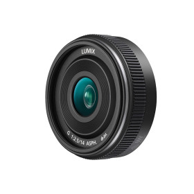 Panasonic Lumix G Pancake 14mm f2.5 II Black Garanzia Fowa 4 anni