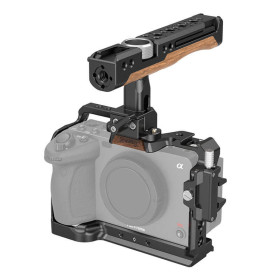R10 Canon FOTGA Gabbia Per Fotocamera Canon EOS R8 & EOS RP, In Lega Di Alluminio, Per Fotocamera Vlogging Rig, Scarpa Fredda Integrata, Filettatura 1/4" 3/8" E Canon Eos R10