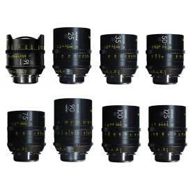 DZOFilm Vespid 8 obiettivi attacco PL/EF (16, 25, 35, 50, 75, 100, 125 + Macro 90)