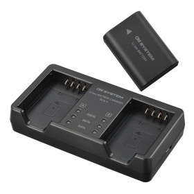 OM SYSTEM Caricabatteria + batteria SBCX-1