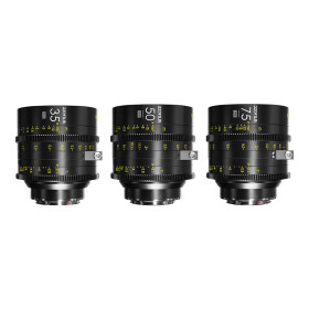 DZOFilm Vespid Cyber Kit obiettivi attacco PL/EF (35, 50, 75 mm T2.1)