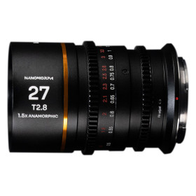 Laowa 27mm T2.8 1.5X S35 Nanomorph Cine Ambra con attacco L