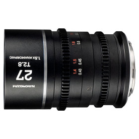 Laowa 27mm T2.8 1.5X S35 Nanomorph Cine Silver con attacco L