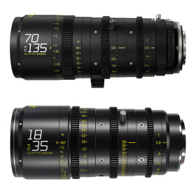 DZOFilm Catta FF Zoom 18-35 mm + 70-135 mm E-mount, nero