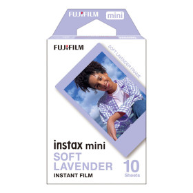 Fujifilm Instax Mini Colorfilm Soft Lavanda (confezione da 1)