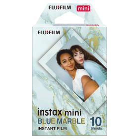 Fujifilm Instax Mini Colorfilm Blue Marble (confezione da 1)
