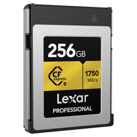 Lexar 256GB Professional GOLD Series CFexpress Type B 1750MB/s