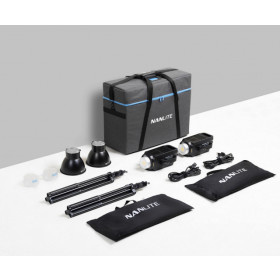 Nanlite FS-150B Kit con 2 Stativi + 2 Led + 1 Borsa