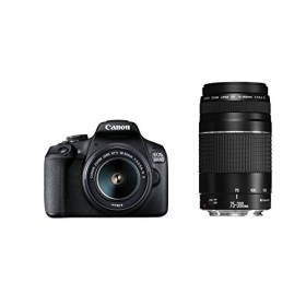Canon EOS 2000D + EF-S 18-55mm IS II + EF-S 75-300 III 