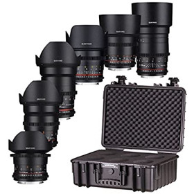 Samyang VIDEO KIT Canon RF 14-24-35-50-85-135 MKII + Valigia rigida 