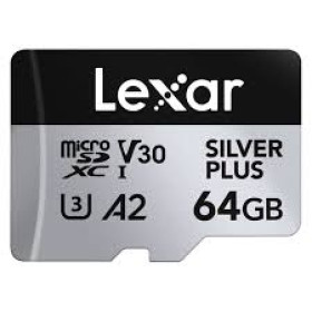 Lexar Professional SILVER PLUS micro SDXC UHS-I Card 64GB