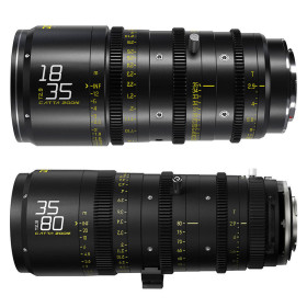 DZOFilm Catta FF Zoom 18-35 mm + 35-80 mm E-mount nero