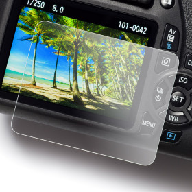 Proteggi schermo easyCover Screen Protector Tempered Glass per Canon EOS R