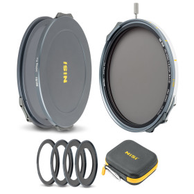 Nisi JetMag Pro Kit Flex ND Variabile Magnetico 1-5 Stop con anelli e tappi 82mm