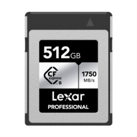 Lexar CFexpress Type B Professional Silver Series da 512 GB da 1000 MB/s