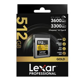 Lexar CFexpress 4.0 Type-B 512 Gold