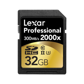 Lexar Professional SDXC 32GB 2000x (300MB/s)     