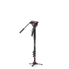Manfrotto Monopiede Video XPRO+ con Testa Video e Base Fluida MVMXPRO500