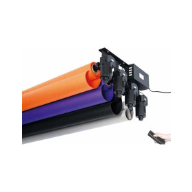Nanlite BE-4R Set Porta Fondali Elettrico Con Controllo Radio Per 4 Rotoli