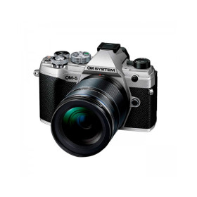 Fotocamera mirrorless OM System OM-5 Silver + M. Zuiko 12-40 II 