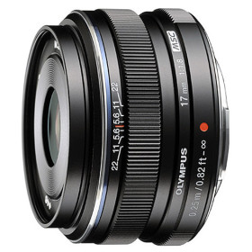 Obiettivo Olympus M.ZUIKO 17mm EW- M1718 F1.8 (Black)