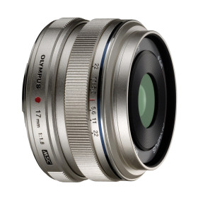 Obiettivo Olympus M.ZUIKO 17mm EW- M1718 F1.8 (Silver)