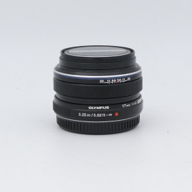 Olympus M.Zuiko Digital ED 17mm f/1.8 nero Usato