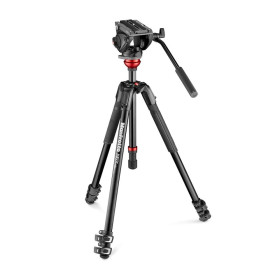 Manfrotto KIT 190X in alluminio + testa MVH500AH 