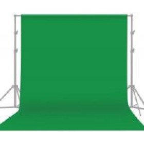 Trux Design Fondale di stoffa 3x3m Green screen con borsa
