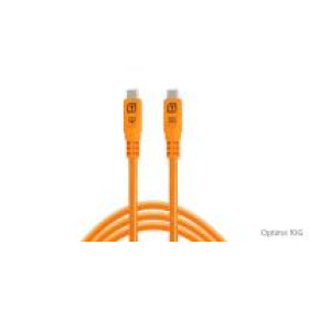 Tether Tools TetherPro Optima 10G USB-C Dritto 3m Arancione
