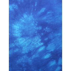 Trux Design Fondale di stoffa 3x6m Blu Luce Notturna maculato con borsa