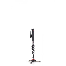 Manfrotto Monopiede video XPRO+, carbonio, 5 sezioni, base fluida