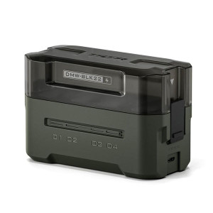 Tilta Carica Batterie LCD per Canon LP-E6