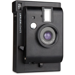 Fotocamera Lomography Instant Camera BLACK Edition con 3 obiettivi