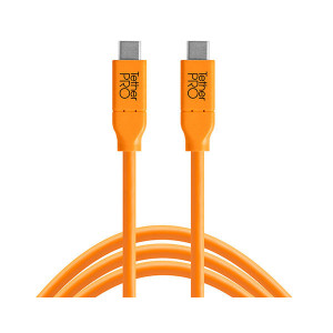 Tether Tools TetherPro da USB-C a USB-C da 4,6 m Arancione