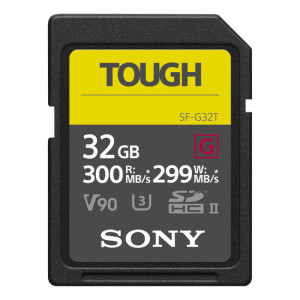 Sony 32GB SD Pro Tough UHS-II V90 300MB/s